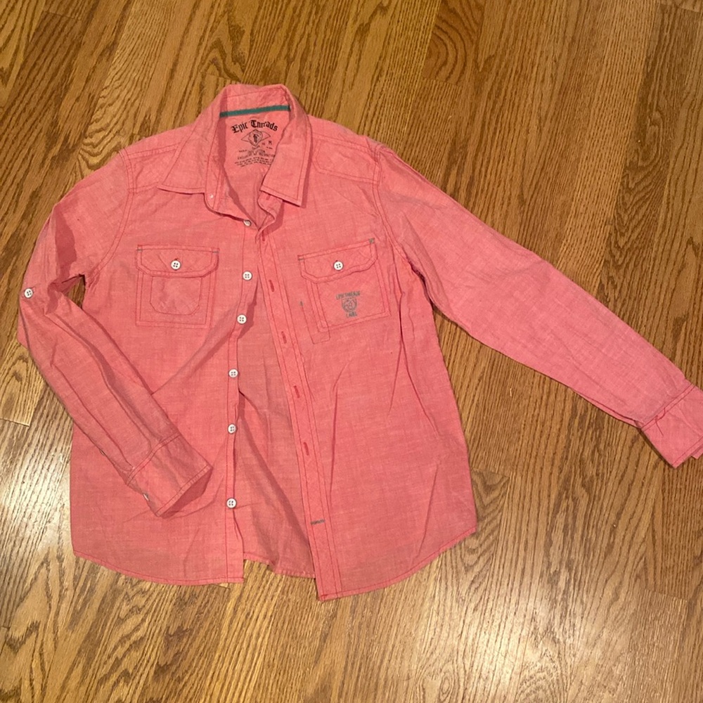 Epic Threads boys button down shirt